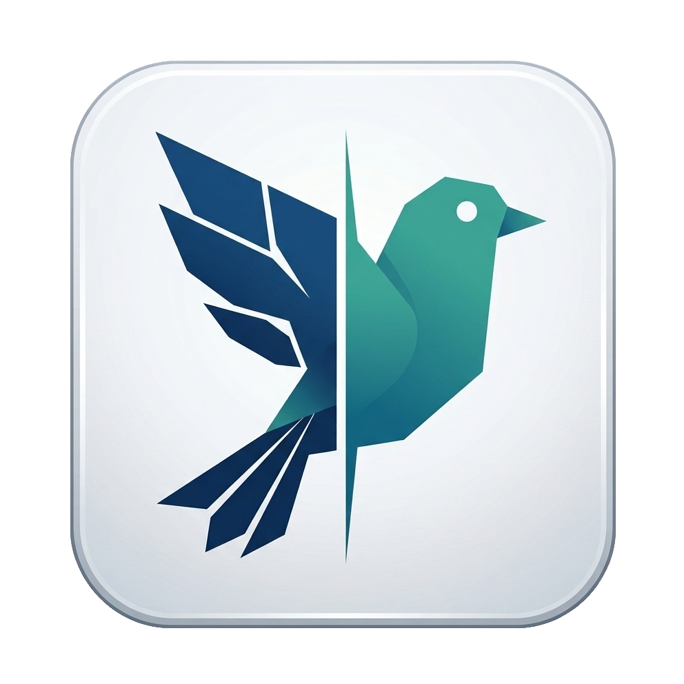 Baksei bird logo